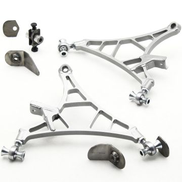 Wisefab Honda Civic EP3 Lightweight Rally Front Lower Control Arm Kit